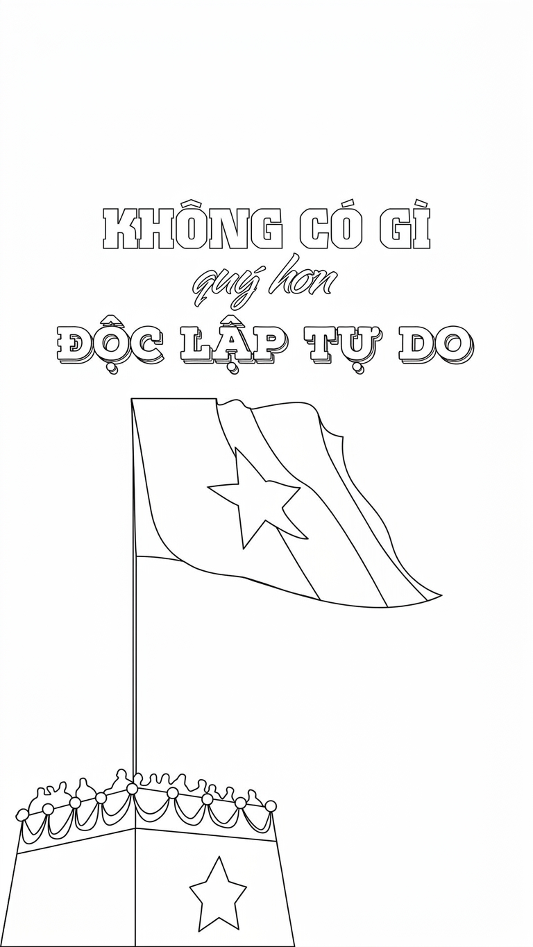 tranh tô màu Quốc Khánh 2-9 pdf