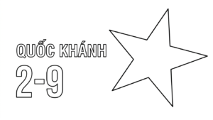 tranh tô màu Quốc Khánh 2-9 cho bé 5 tuổi