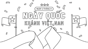 tải hình tô màu Quốc Khánh 2-9 chất lượng cao