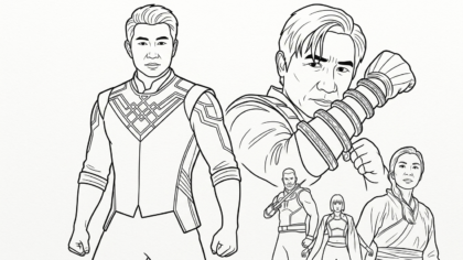 tải tranh tô màu Shang chi