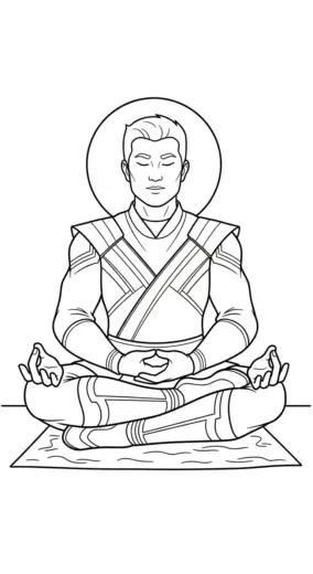 tải tranh tô màu Shang chi chất lượng cao