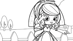 tải hình tô màu Shopkins miễn phí