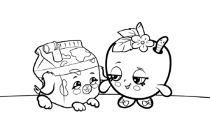 tải tranh tô màu Shopkins cho bé