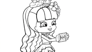 tải hình tô màu Shopkins cho bé 6 tuổi