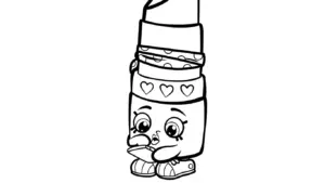 hình tô màu Shopkins cho bé 7-8 tuổi