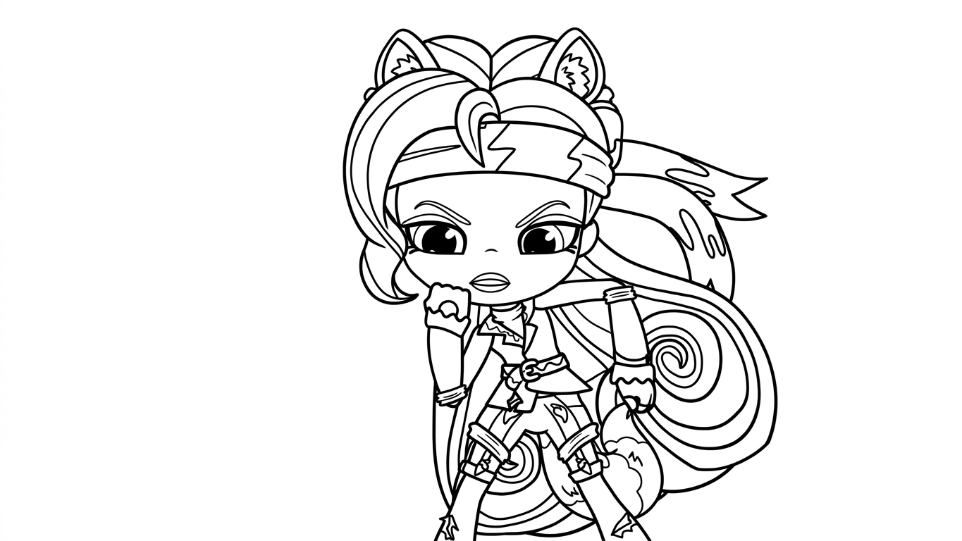 in hình tô màu Shopkins cho bé 6 tuổi