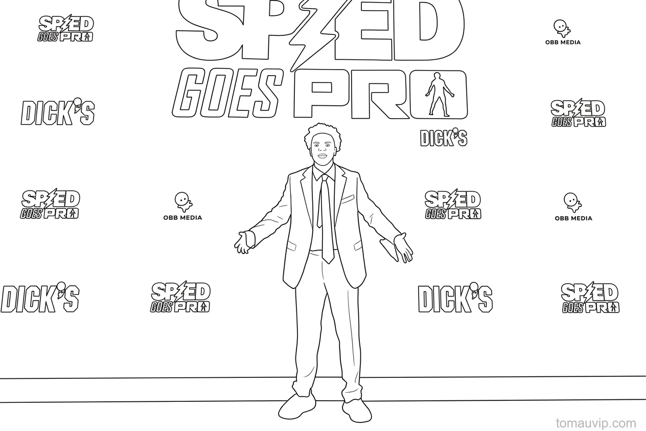 mẫu hình tô màu ishowspeed cho bé