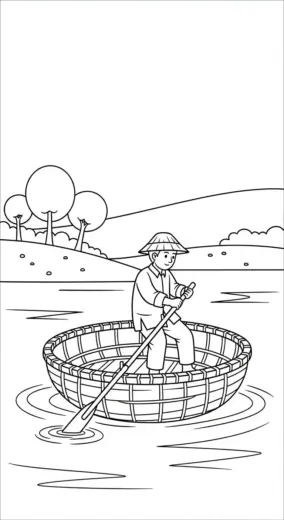 tải tranh tô màu tranh tô màu ngư dân 16 pdf
