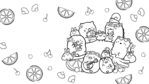 tranh tô màu sumikko gurashi pdf