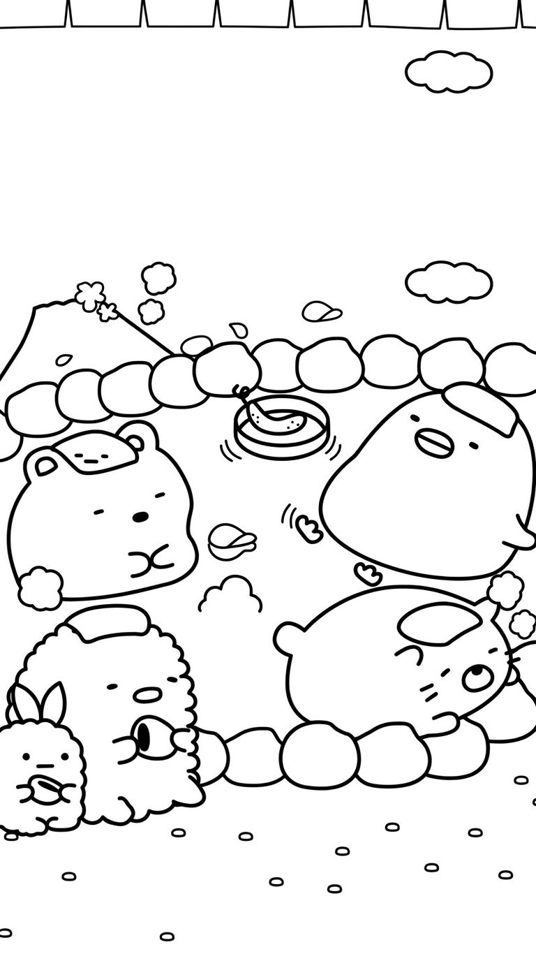 tải tranh tô màu sumikko gurashi không mất tiền 1