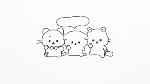hình tô màu sumikko gurashi cho bé 8 tuổi miễn phí