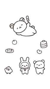 hình tô màu sumikko gurashi cho bé 8 tuổi