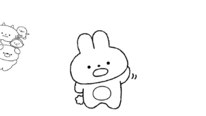mẫu hình tô màu sumikko gurashi cho bé