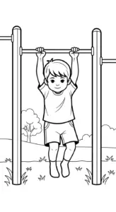 hình tô màu tập thể dục pdf