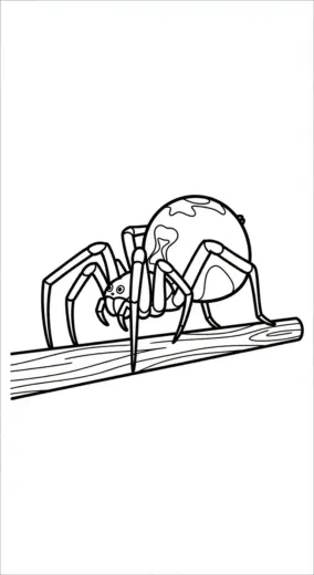 hình tô màu Black Widow cho bé 6 tuổi chất lượng cao