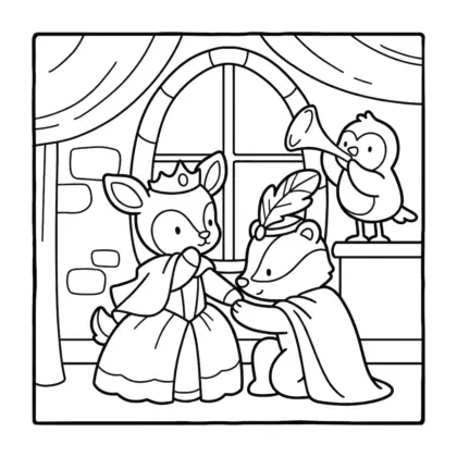 hình tô màu Dozy Cỗ Máy Thời Gian cho bé mới nhất