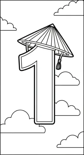 tranh tô màu Tranh Tô Màu Số 1 4 pdf