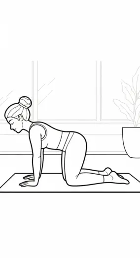 tranh tô màu Tranh Tô Màu Yoga 10 cho bé 7 tuổi