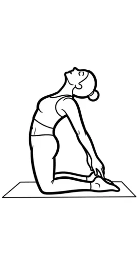 mẫu in hình tô màu Tranh Tô Màu Yoga 2 cho bé