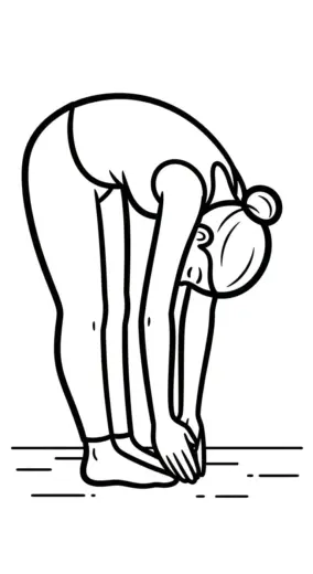 tải hình tô màu Tranh Tô Màu Yoga 43 cho bé 7 tuổi