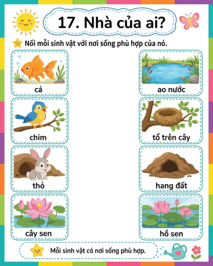 phiếu bài tập nhà của ai