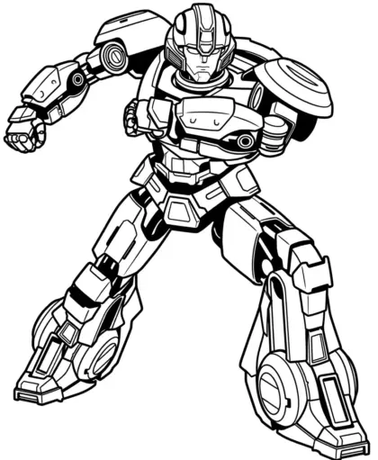 tải tranh tô màu tranh tô màu Bumblebee 11 pdf