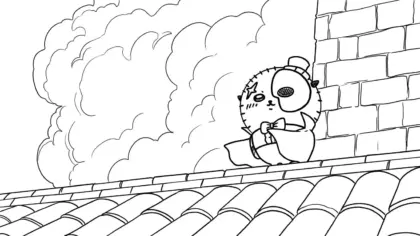 tải hình tô màu Coloriage Chiikawaaa chất lượng cao