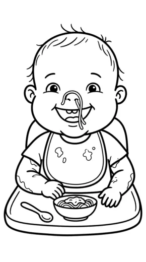 tải tranh tô màu Mì spaghetti pdf