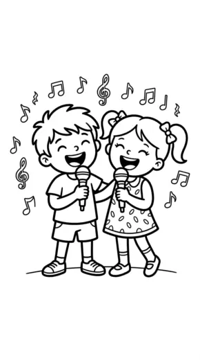 hình tô màu ngày 20 11 cho bé 4 tuổi chất lượng cao