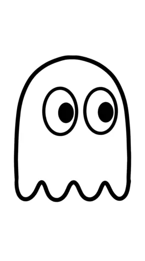tải hình tô màu pacman cho bé 3 tuổi