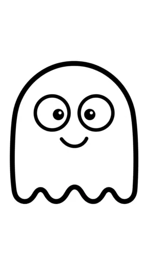 tranh tô màu pacman cho bé tải chất lượng cao