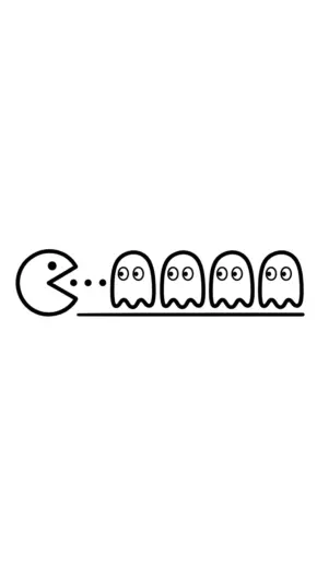 hình tô màu pacman cho bé 7 tuổi chất lượng cao