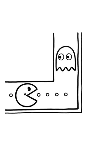 hình tô màu pacman cho bé 5 tuổi chất lượng cao