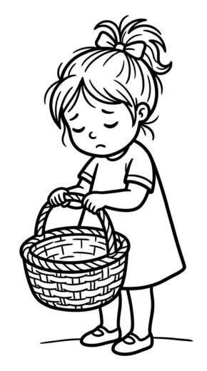 tải tranh tô màu cô bé bán diêm chất lượng cao
