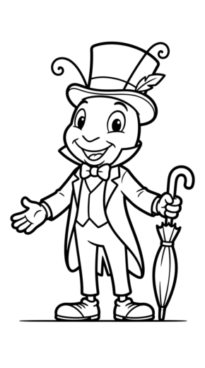 tranh tô màu pinocchio pdf