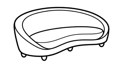 in hình tô màu sofa cho bé 8 tuổi