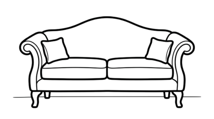 tải hình tô màu sofa cho bé chất lượng cao