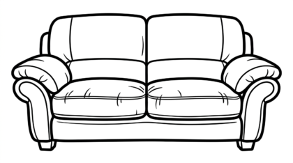 tải hình tô màu sofa chất lượng cao